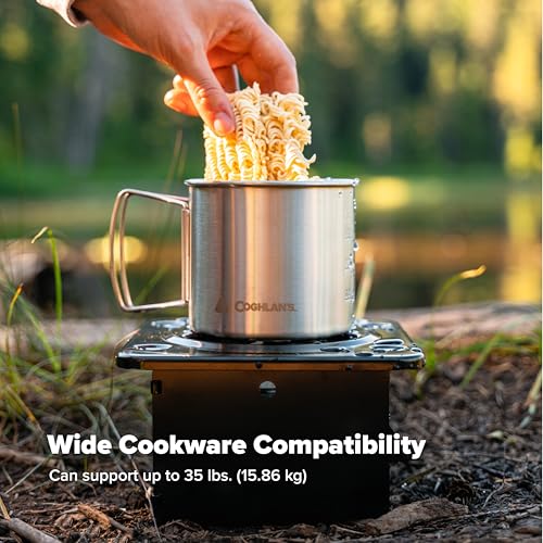 Coghlan's stove cooking surface view