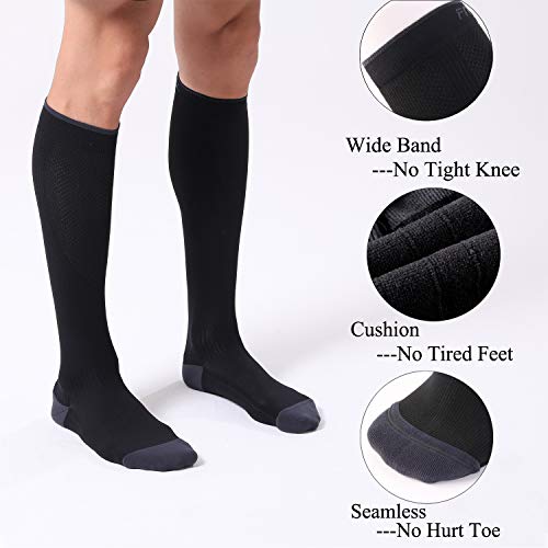 FITRELL compression socks worn on the leg