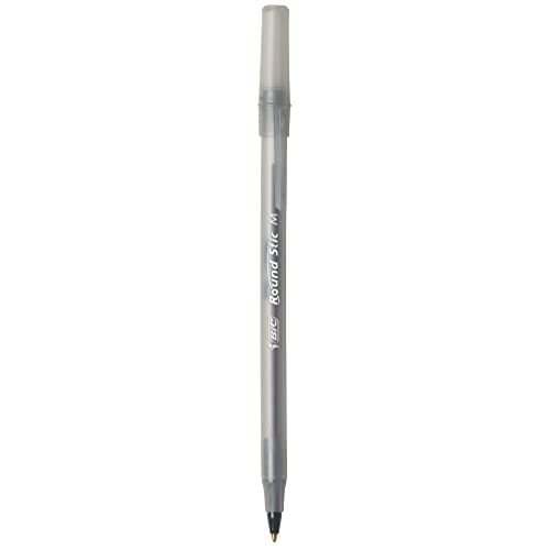 Side view of BIC Round Stic ballpoint pen