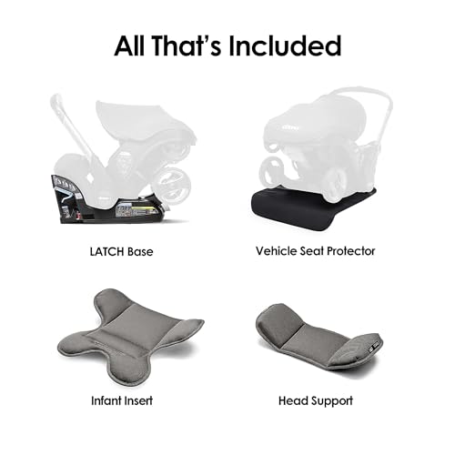 Doona folded for travel storage