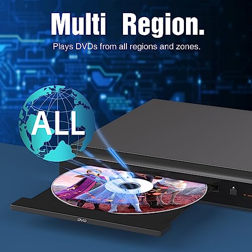 MEGATEK DVD player with included remote control
