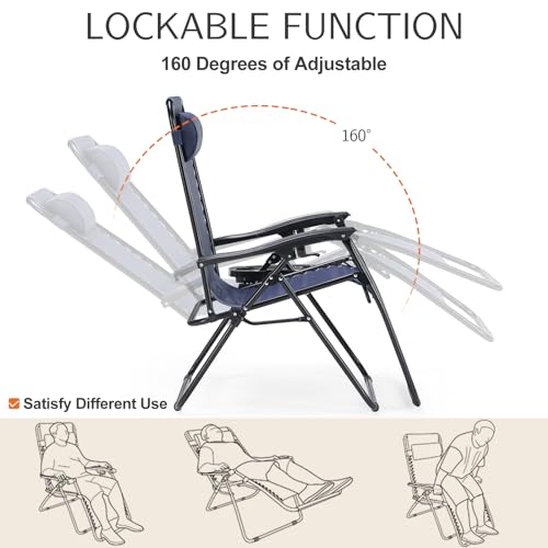 Sweetcrispy zero gravity chair locked in recline position