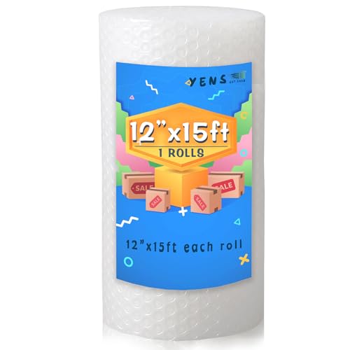 Yens 12 inch x 15 ft Bubble Cushioning Wrap roll