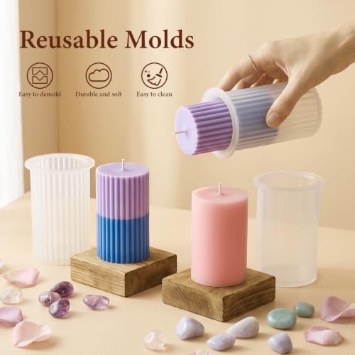 Candle making molds and tools