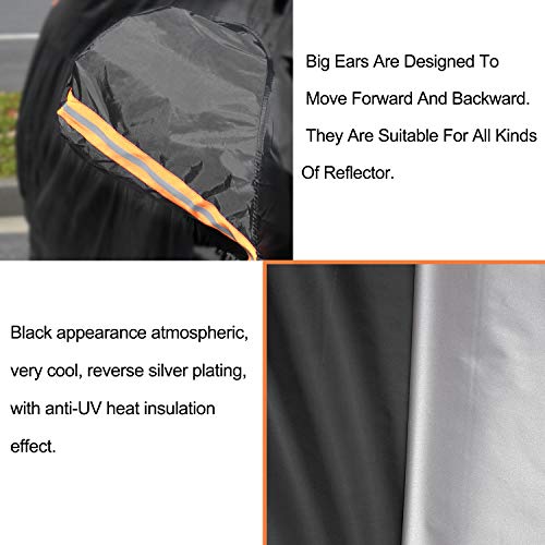 Waterproof material texture on car cover