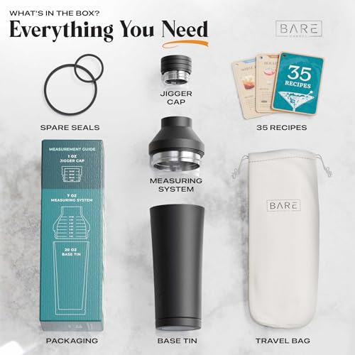 Triple insulated stainless steel shaker body