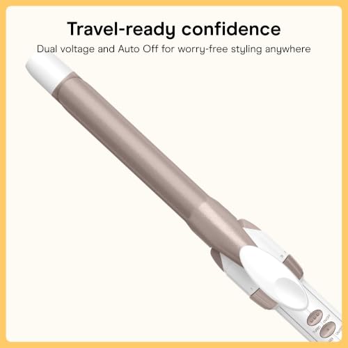 Conair curling iron with safety stand deployed