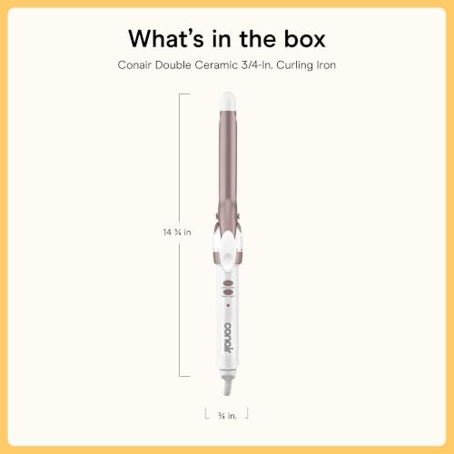 Packaging view of Conair Double Ceramic curler