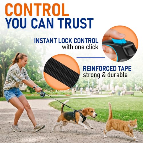 Peflex 20.1 ft retractable leash packaging