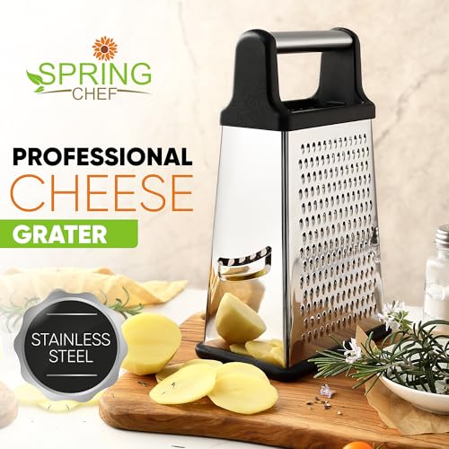 Spring Chef Black XL Grater side profile