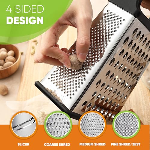 Spring Chef XL Grater with ergonomic handle