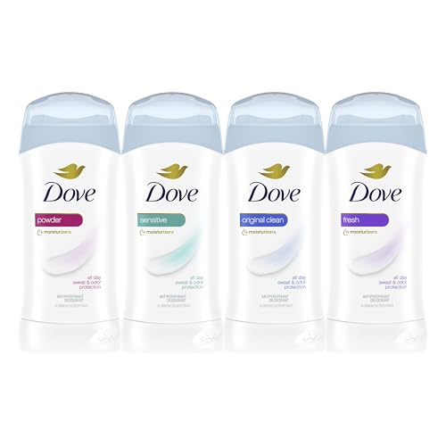 Dove deodorant stick showing applicator