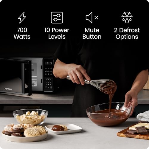 Chefman microwave digital control panel