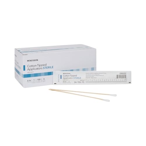 McKesson 6 inch sterile cotton applicator box