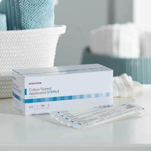 Package of 100 McKesson medical swabs