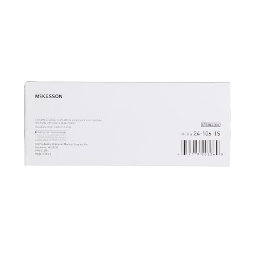 White cotton tip on 6 inch applicator
