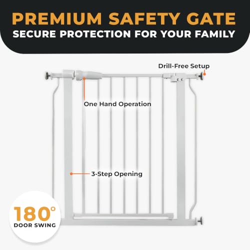 BalanceFrom safety gate showing adjustable width frame