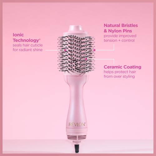 REVLON One-Step Volumizer styling tip demonstration