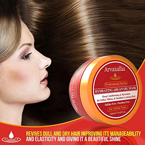 Arvazallia hair care product packaging