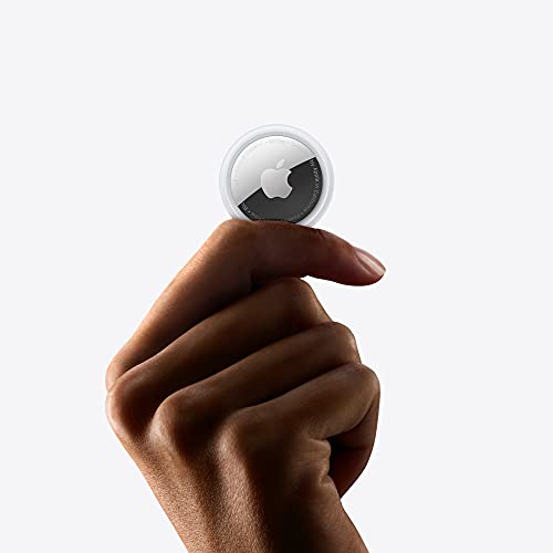 Apple AirTag white casing design