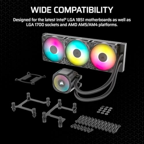 Daisy-chain cabling on the Corsair cooler