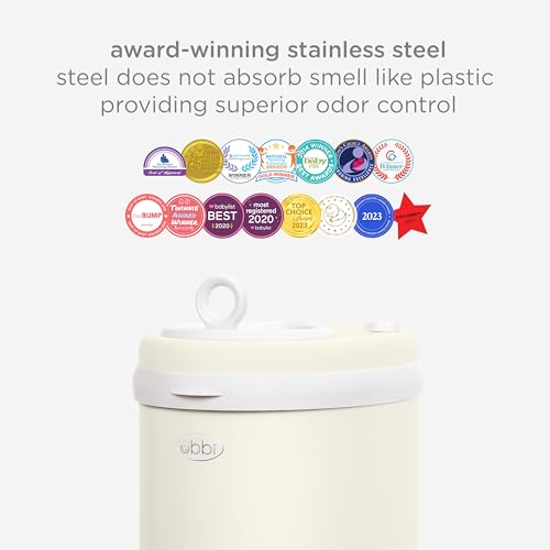 Ubbi diaper pail interior view