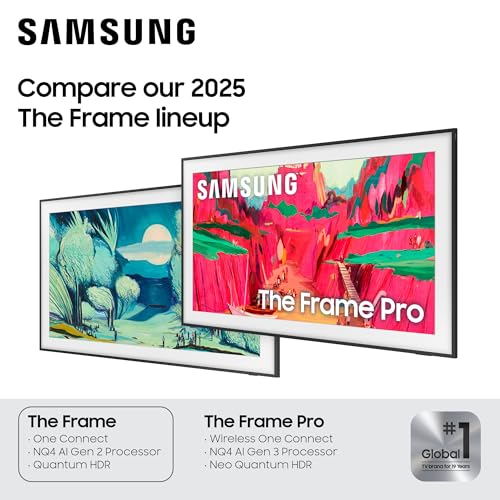 Samsung 55-Inch TV side profile view