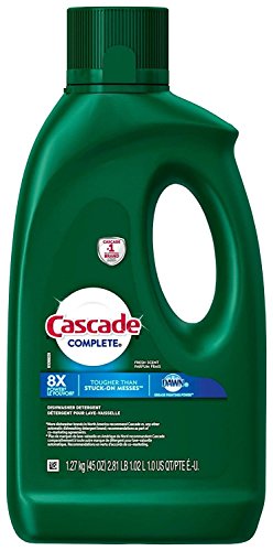 Cascade Complete Gel Dishwasher Detergent 45 Oz front view