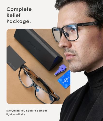 ANYLUV glasses packaging and contents