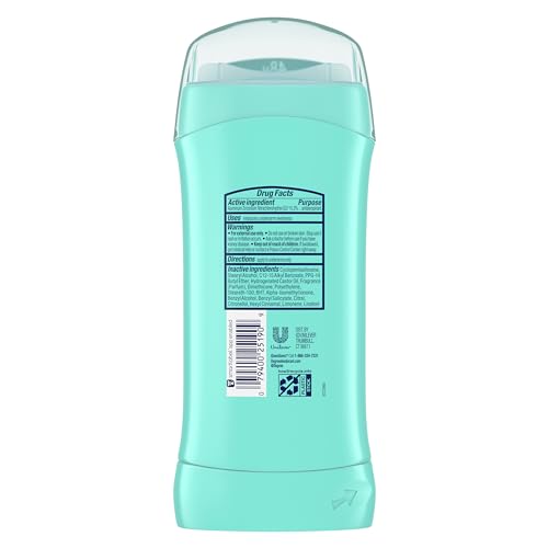 Degree Shower Clean 2.6 oz stick side profile