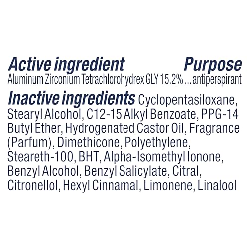 Degree deodorant stick branding detail