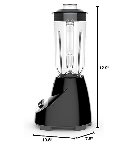 Full blender unit profile view
