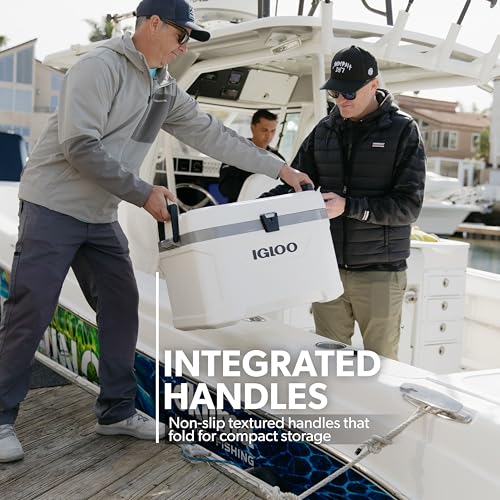 Igloo 54 Qt Marine Ultra Cooler lid detail
