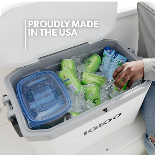Igloo 54 Qt Marine Ultra Cooler hybrid latch