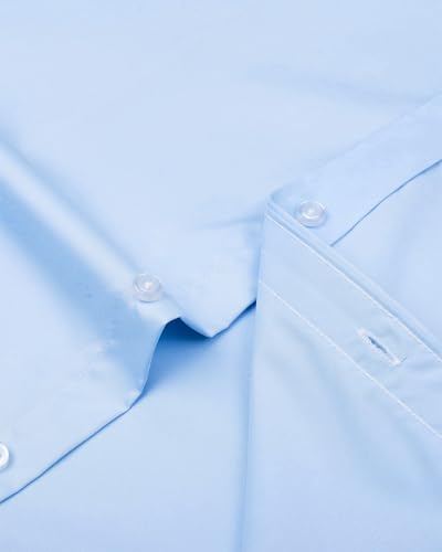 J.VER Blue Shirt folded for presentation