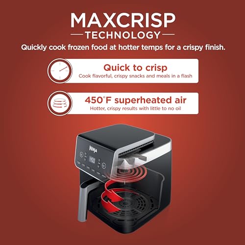 Ninja AF181 air fryer grey exterior