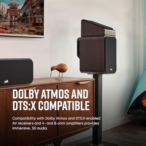 Angle view of ES20 bookshelf speaker pair
