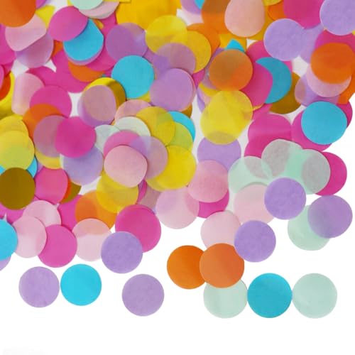QHAJRYYC 10000 piece multicolor confetti pack