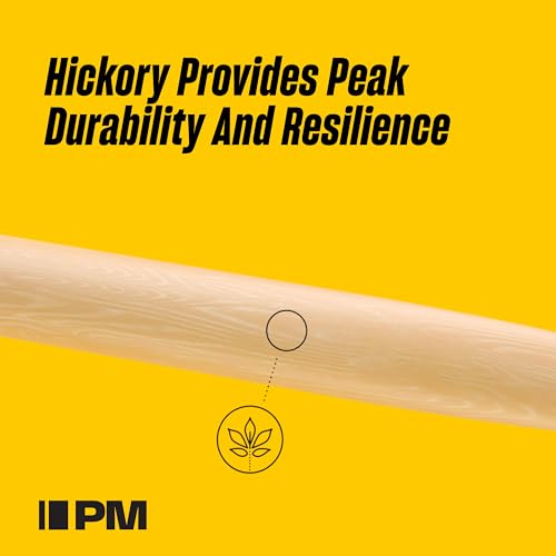Four pairs of ProMark 5B hickory sticks