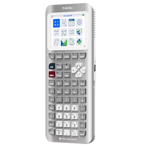 TI-84 Evo calculator screen detail