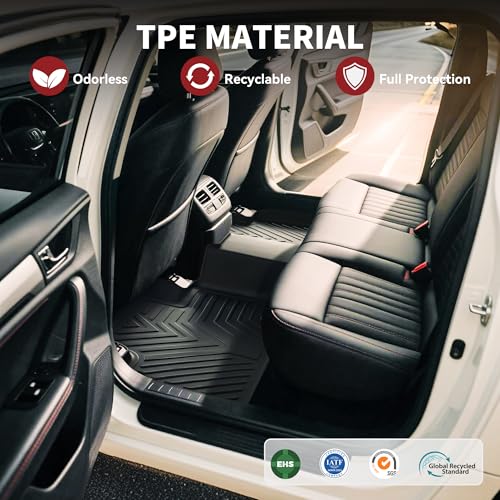Trunk cargo mat detail for Honda Accord