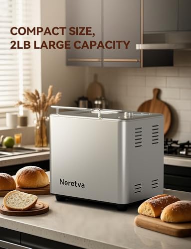 Included bread machine accessories and measuring tools