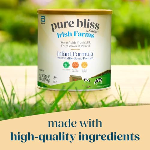 Similac Pure Bliss Irish Farms lid and scoop