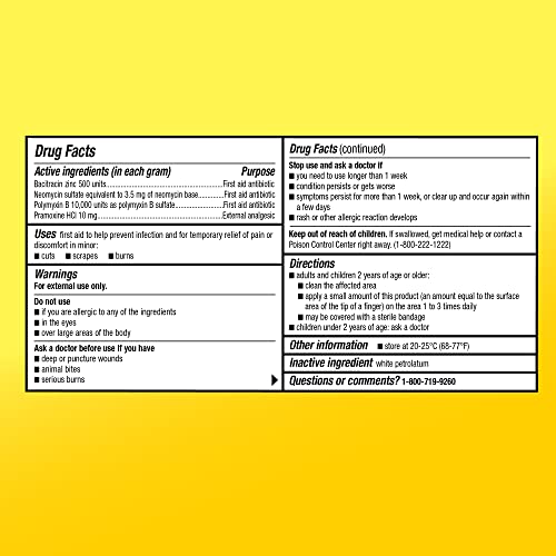 Compact first aid ointment packaging