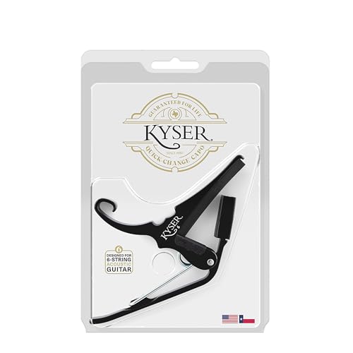 Kyser Quick-Change guitar capo professional studio shot