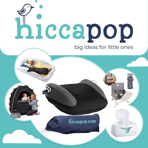 Hiccapop UberBoost showing narrow design for multiple seats