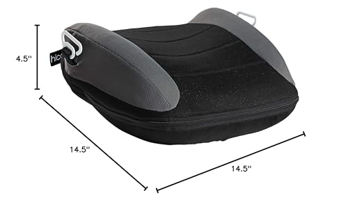 Hiccapop UberBoost folded for travel storage