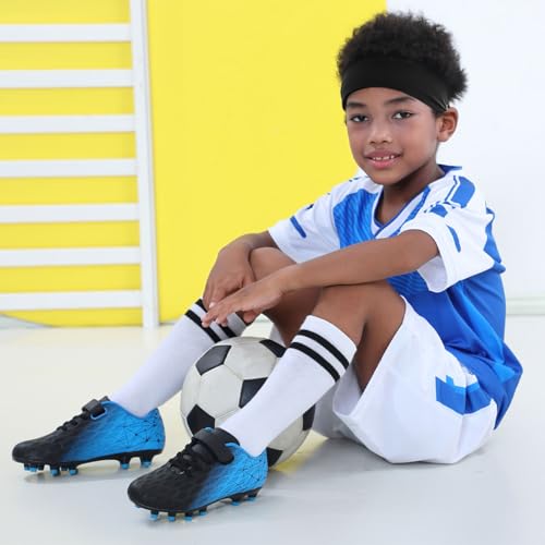 Side profile of Brooman Kids soccer cleats