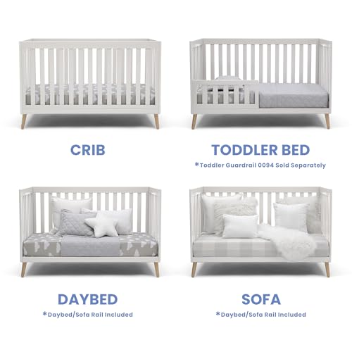 Side profile of Essex convertible crib
