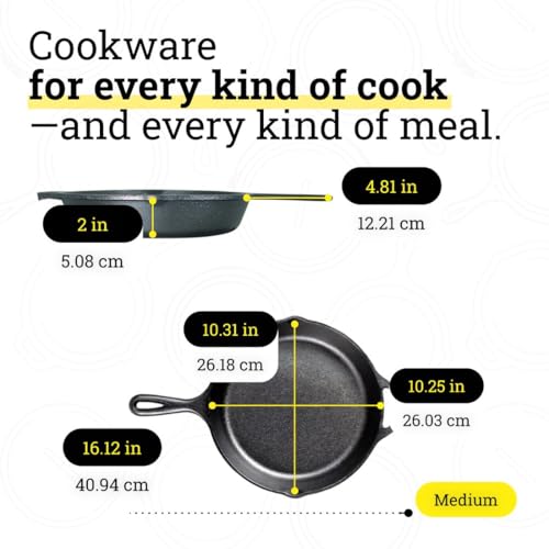 Lodge skillet cooking steak